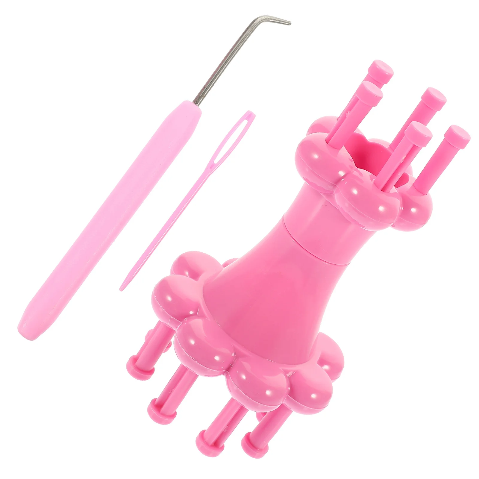 1 مجموعة آلة الحياكة البلاستيكية بكرة تلوح في الأفق أداة Diy بها بنفسك سترة وشاح الحرفية الغزل النسيج الحياكة عدة الصوف الحياكة أداة