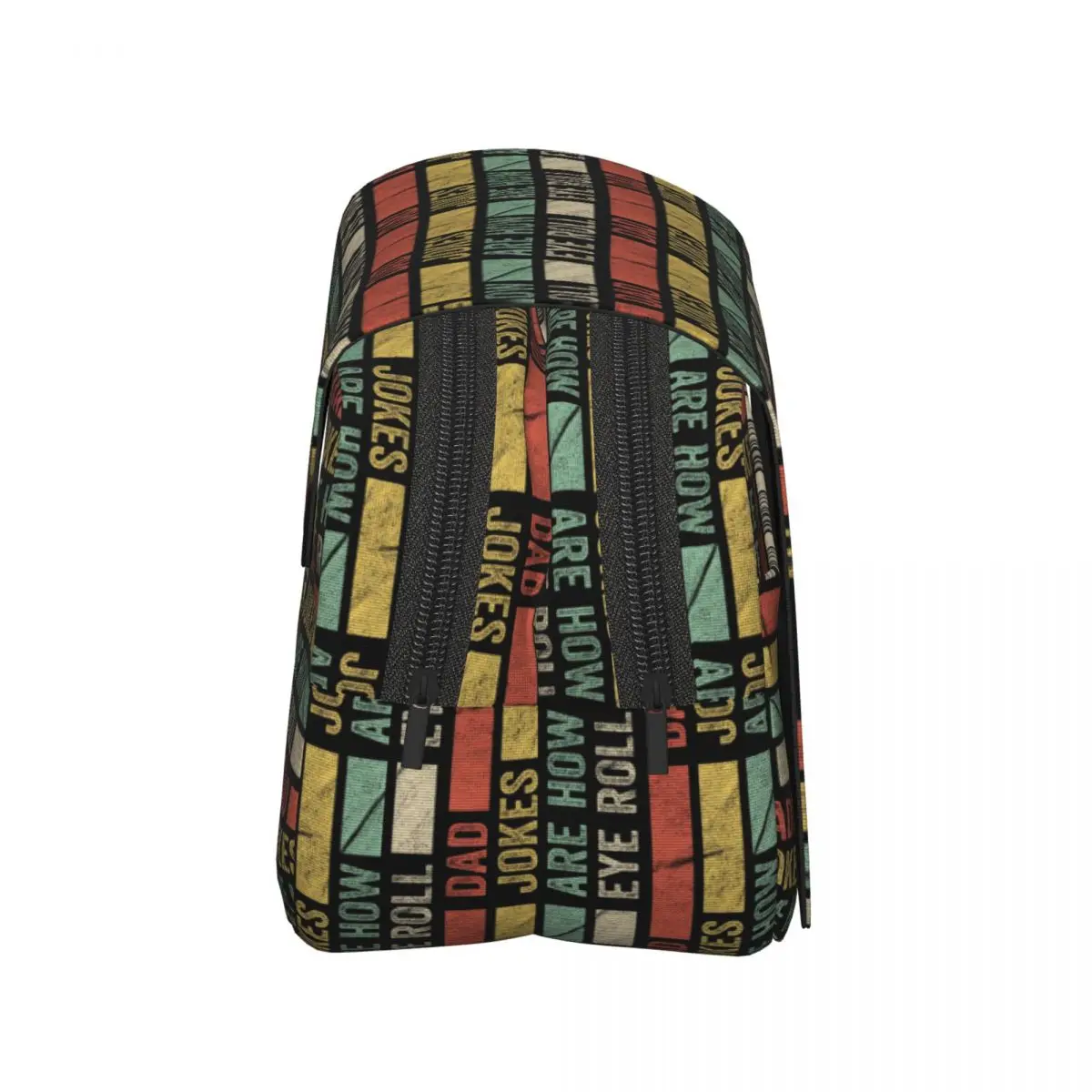 Dad Jokes Are How Eye Roll Pencil Cases Pen Holder Hard Shell Leather Large Capacity Pen Box Pencil Bag for Boys Girls School