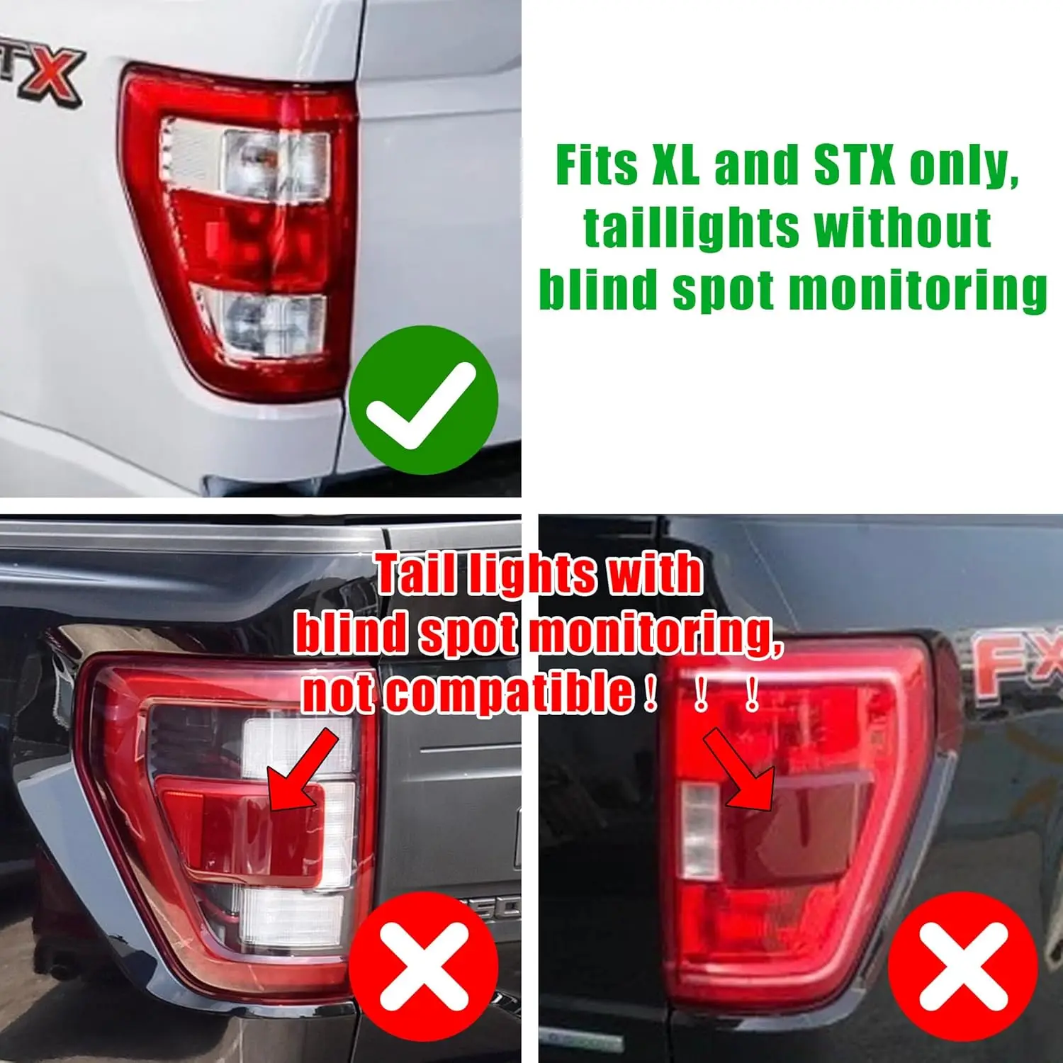 تجميعات الضوء الخلفي F150 LED كاملة 2021-2024 #3