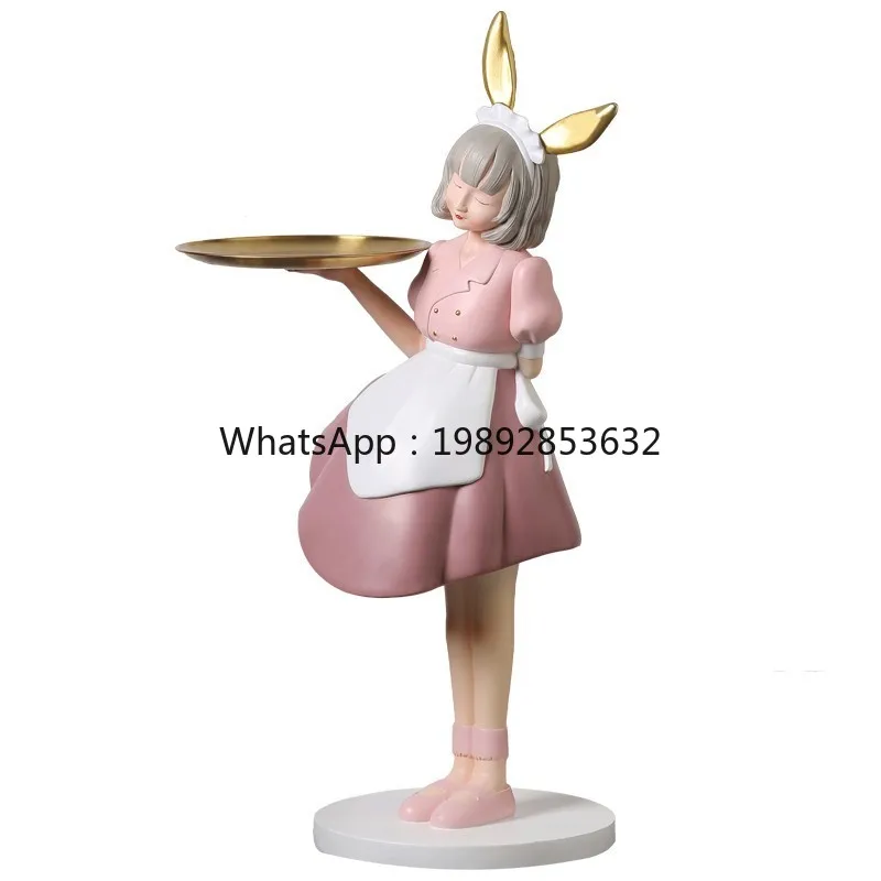 

LYY Nordic Creative Floor Ornament Large Living Room TV Cabinet Sofa Side Home Decoration Housewarming Gift
