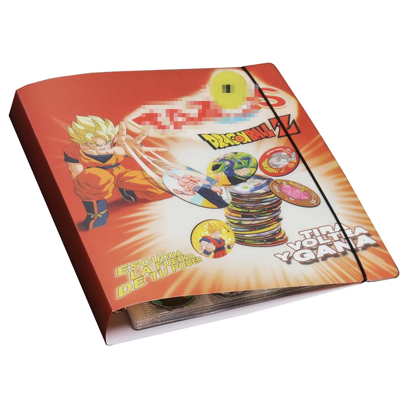 Lote De Tazos Dragon Ball Z Album Collection 100PCS Super Saiyan SonGoku Game Catapult Cards Pogs MilkcapChaps Sealed Gift Tasos