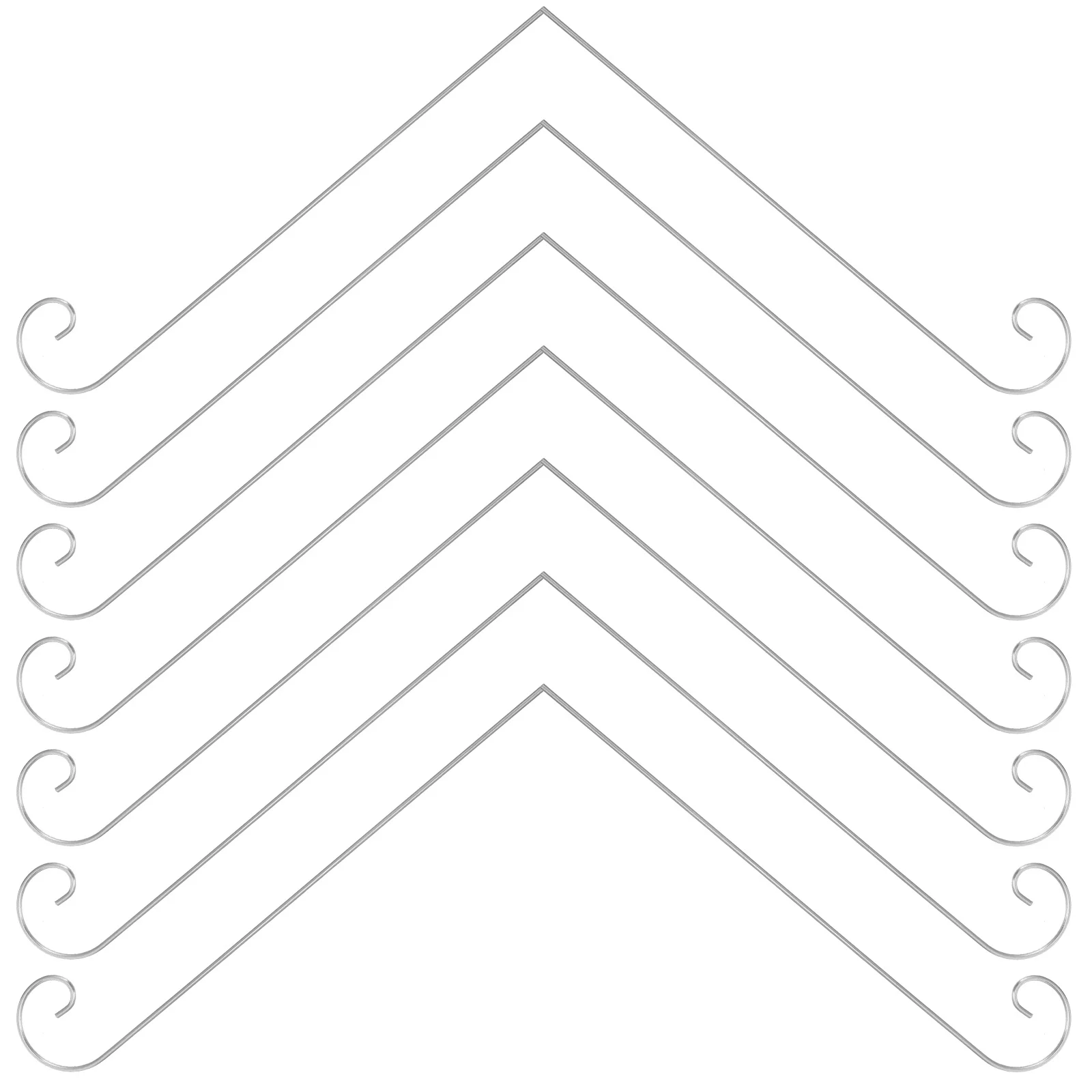 

30Pcs Plant Label Hooks Metal Garden Stake for Hanging Plant Rod Support Outdoor Flower Marker Elegance