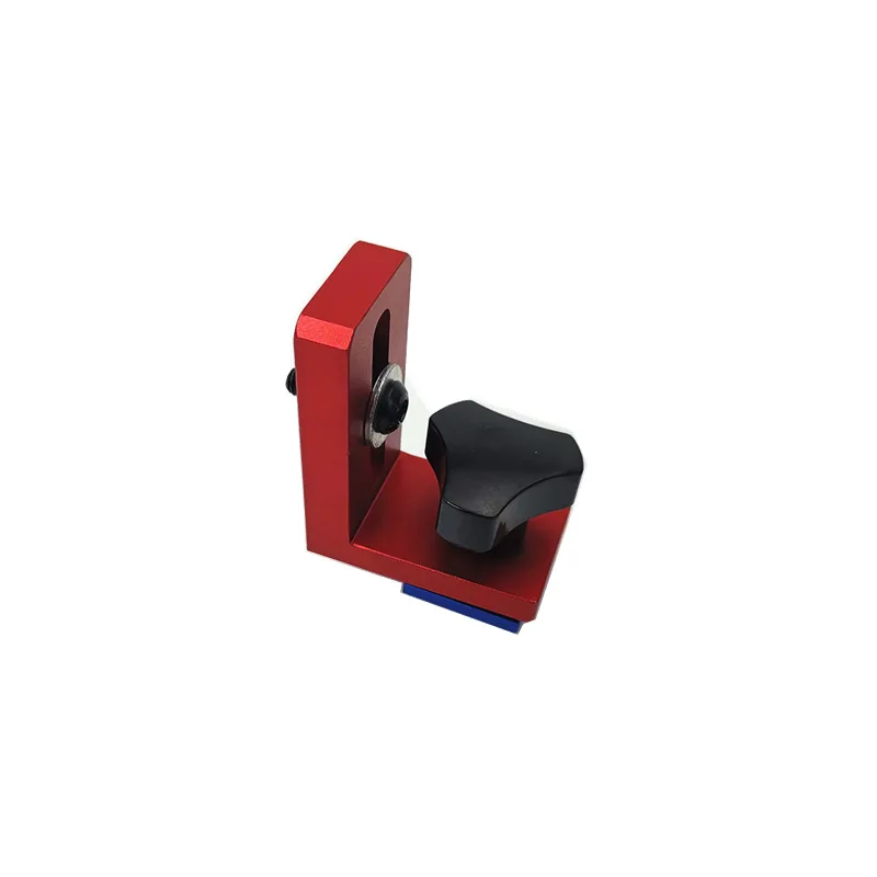 Woodworking T-track Stop T-Slot Limiter Aluminium T-Slot Sliding Bracket Connector Chute Locator Carpenter DIY Workbench Tools