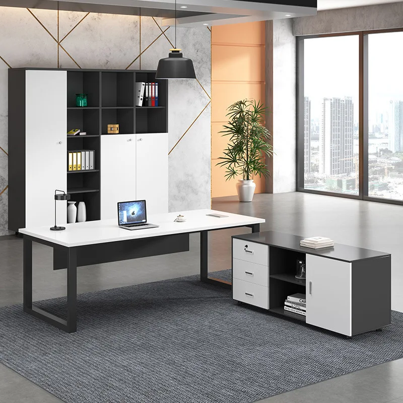 Boss Desk Supervisor Desk Creative Office Furniture Simple Modern Class Chair Board Class Table