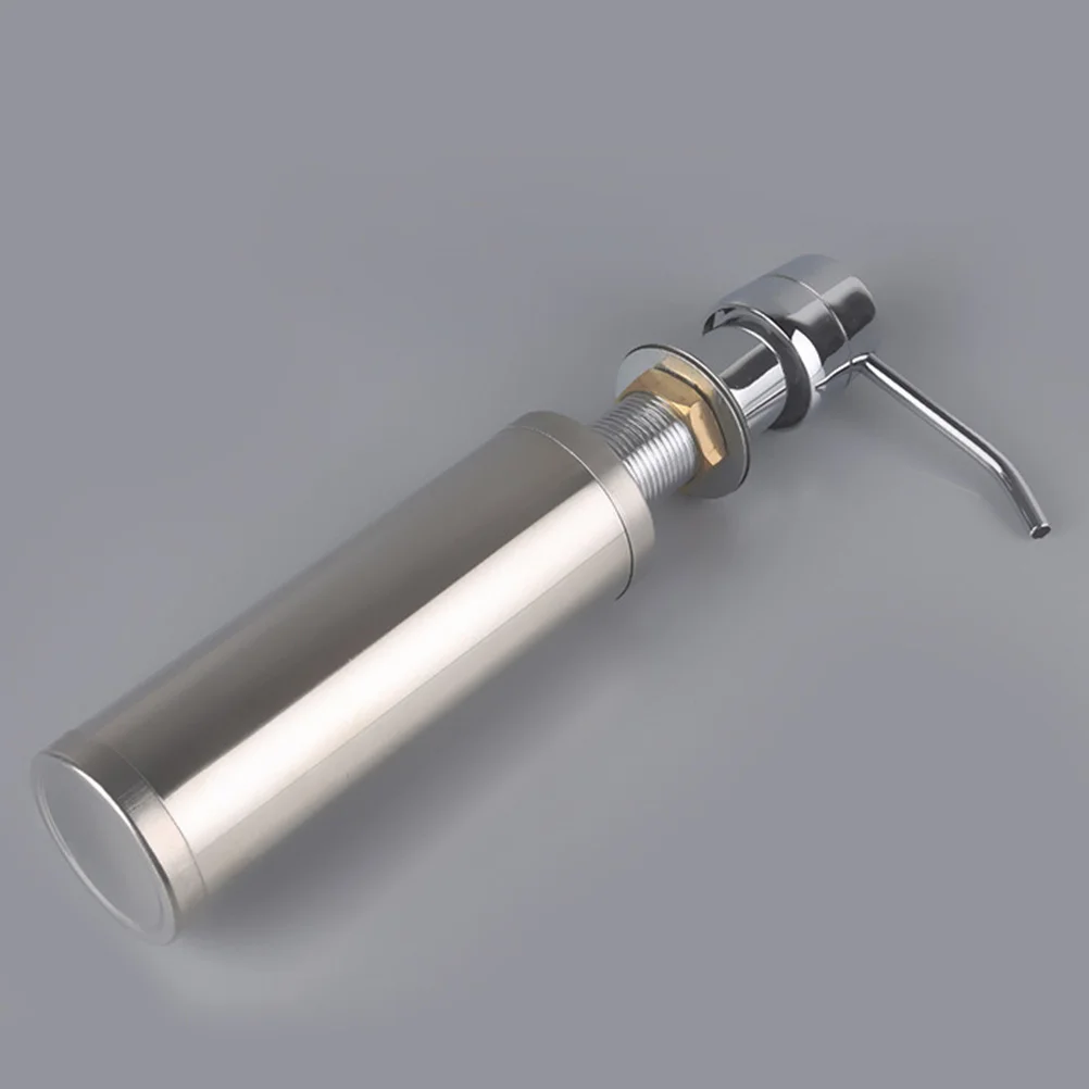 

Copper Soap Dispenser Metal Kitchen Pump Bottle Reusable Acid-Resistant For Bathroom Sink Hand Shampoo Lotion Storage