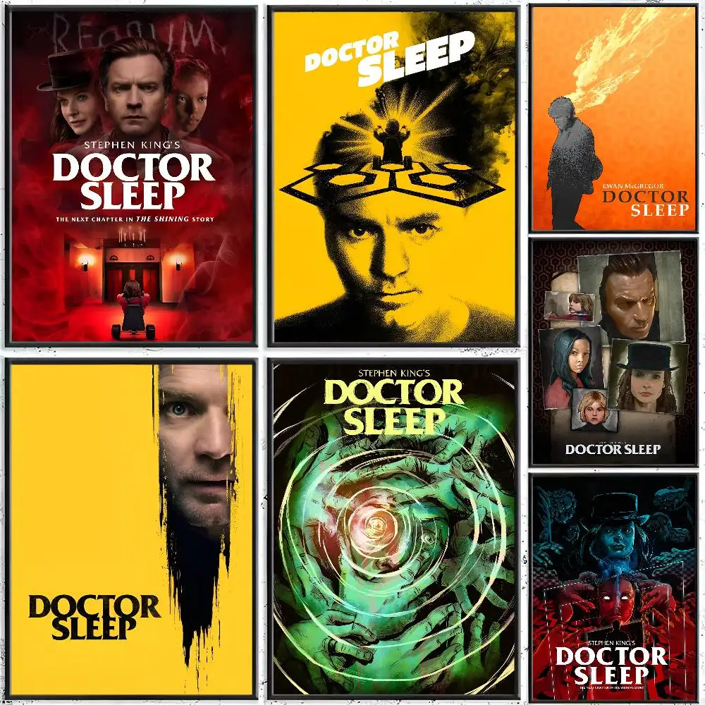 1pc Doctor Sleep Poster Sticker Print Waterproof Wall Art For Living Room Bedroom Home Decor