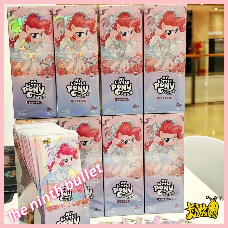 

Kayou New Genuine My Little Pony Card 40th Anniversary Limited Friendship Eternal Card Редкие карты Sc Sgr Игрушка Подарочная карта принцессы