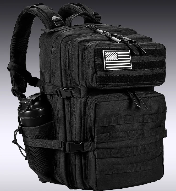 

Тактический рюкзак большой вместимости (45 л) с 3-точечной системой подвески – идеально подходит для походов, кемпинга и занятий спортом на открытом воздухе