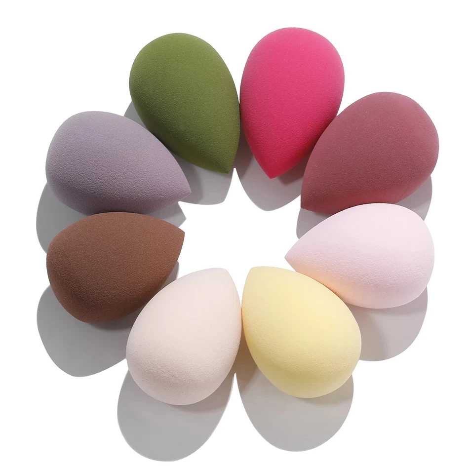 Water Drop Makeup Sponge Professional Cosmetic Puff For Foundation Concealer Cream Make Up Blender Soft Water Sponge Wholesale