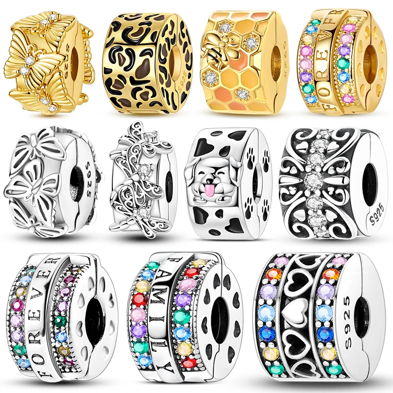 

Декоративные бусины-клипсы для позиционирования и изоляции, подходят для браслетов и ожерелий 3 мм, для женщин, роскошные, для самостоятельного изготовления ювелирных изделий, подарок