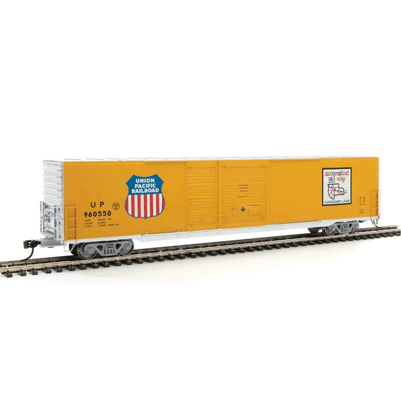 UP Lian Tai Boxcar brinquedo modelo, HO tipo, 1:87 trem, vagão de frete, trem, 960642