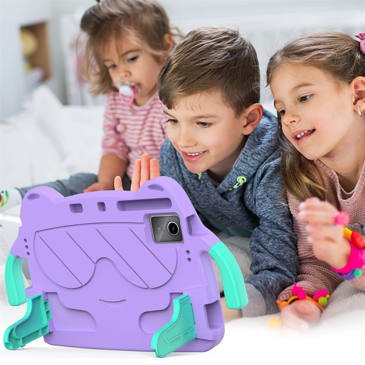 Capa infantil para xiaomi redmi pad se (11 polegadas) 2023 com alça à prova de choque e queda traz capa de suporte para redmi pad se 11 "2023
