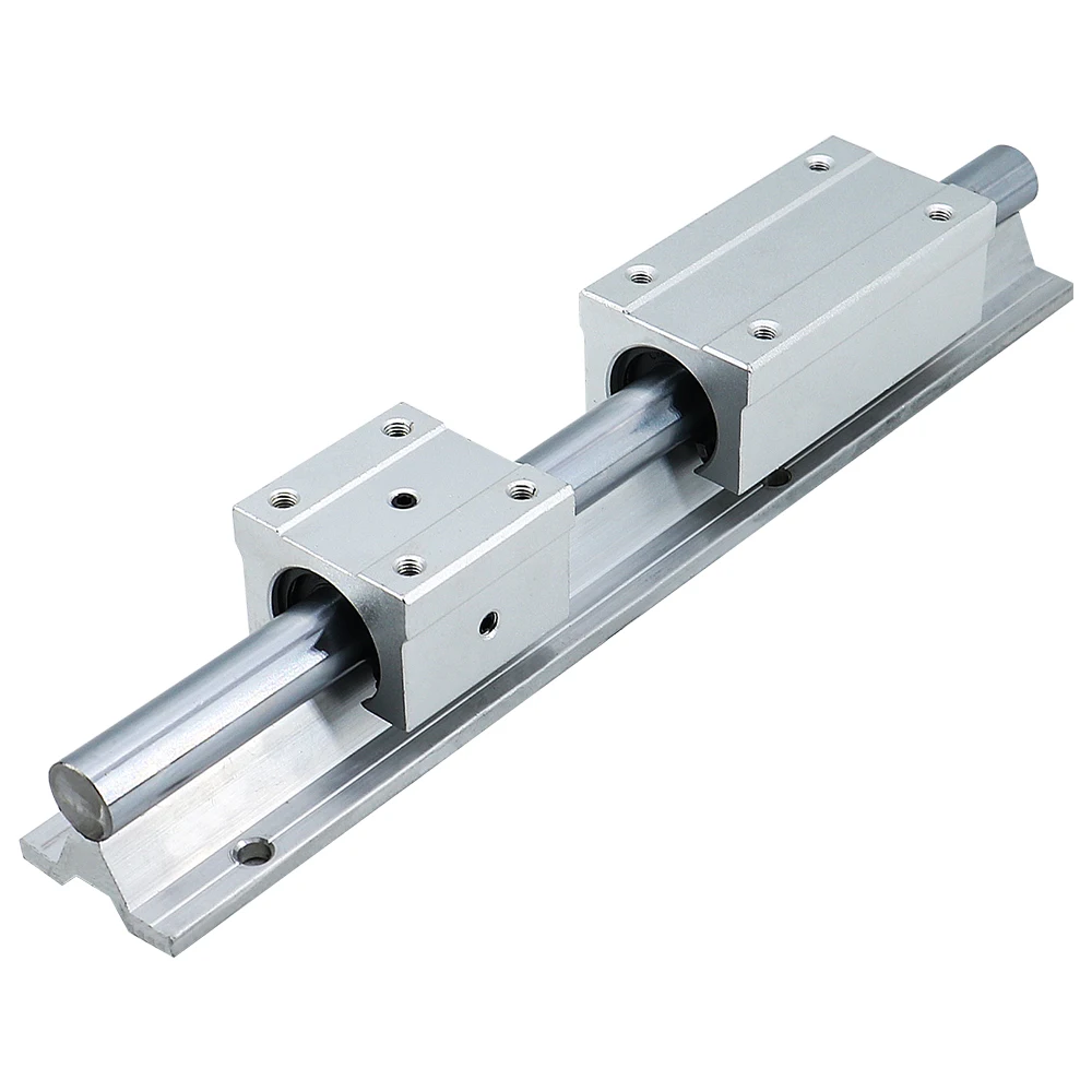 SBR10 12 13 16 20 25 30 35 40 50 Linear Guide with Linear Shaft and Support Bearing Block for Woodworking Saw Stages