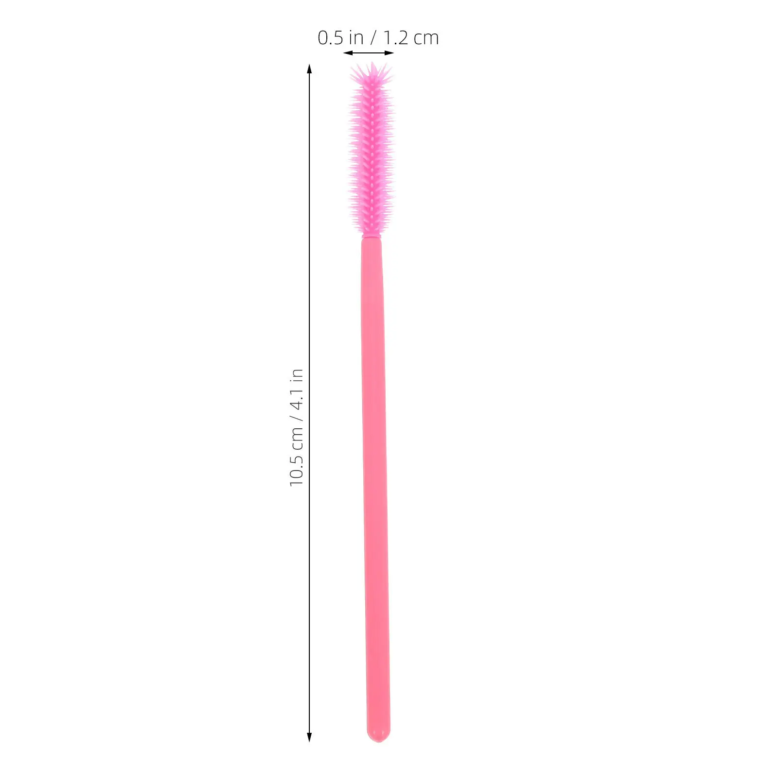 Pinceaux à Mascara en Silicone, baguettes de Mascara Premium, outils de maquillage, pochette de brosse de maquillage réutilisable pour cils professionnels, 50 pièces