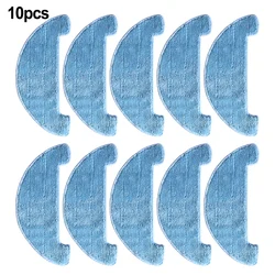 10pcs Microfiber Rags For 360 P7 Sweeping Robot Vacuums Cleaner Mop Cloths Rag Replacement Accessory Spare Part For Home