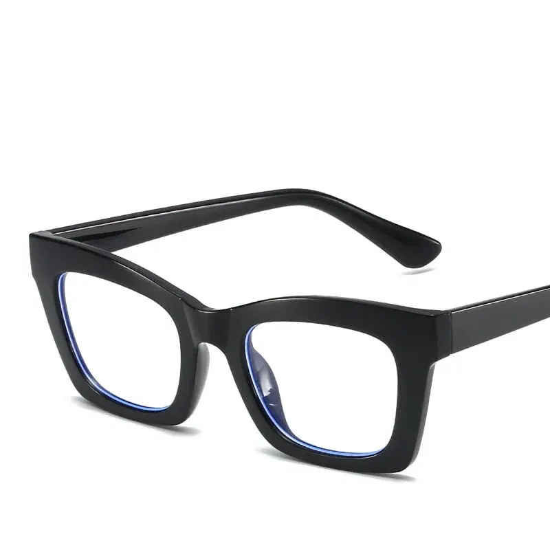Retro Bag Color Anti-blue Glasses Europe And The United States Ins Wind Flat Mirror Female Color Glasses image 5