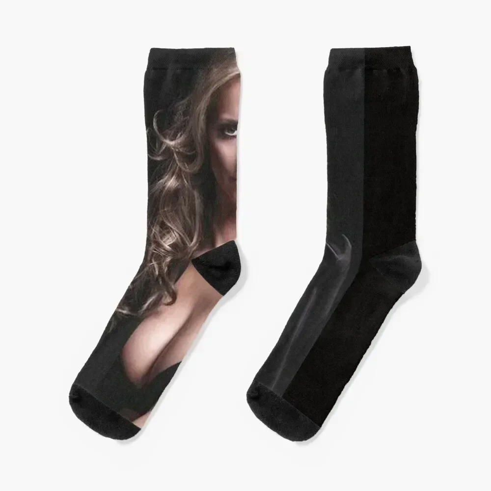 

Jennifer Love Hewitt - Poster Socks crazy Stockings man funny gift anti-slip Male Socks Women's