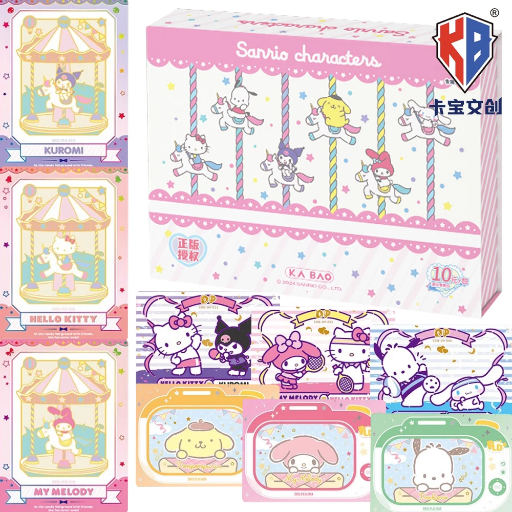 

KABAO оригинальные коллекционные карты Sanrio, аниме, мультяшные фигурки, крутые и модные уличные граффити, карты SSP, детские хобби, подарки, игрушки