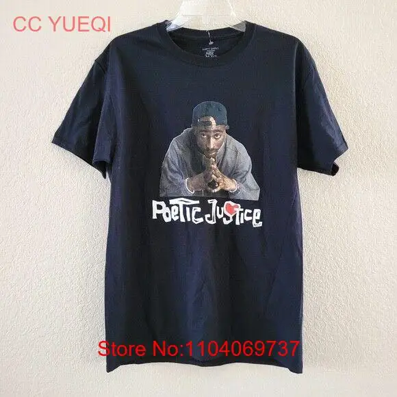 NWOT Poetic Justice Tupac Graphic T Shirt Size Medium