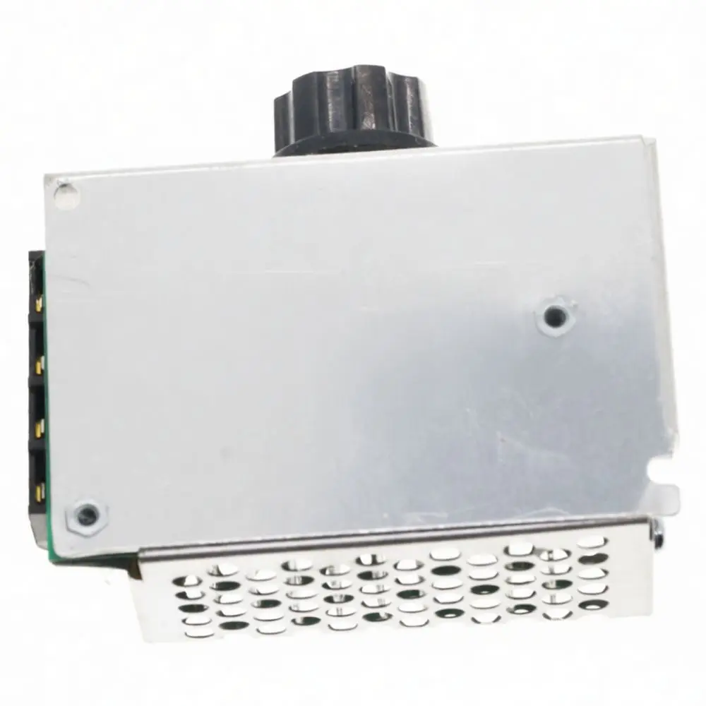 Powerful 4000W SCR Electronic Voltage Regulator Adjustable Speed Dimmer Thermostat Module With Safety Fuse Industrial Tool