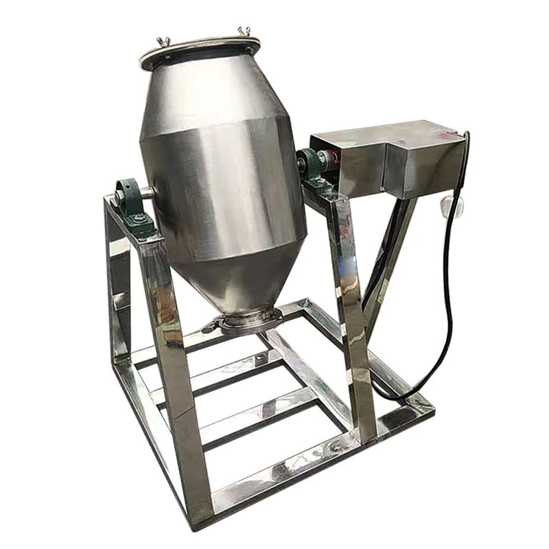 10L-5KG الكهربائية عالية الكفاءة خلاط آلة خلط المسحوق الجاف للأغذية الفولاذ المقاوم للصدأ معدات خلط المواد الكيميائية