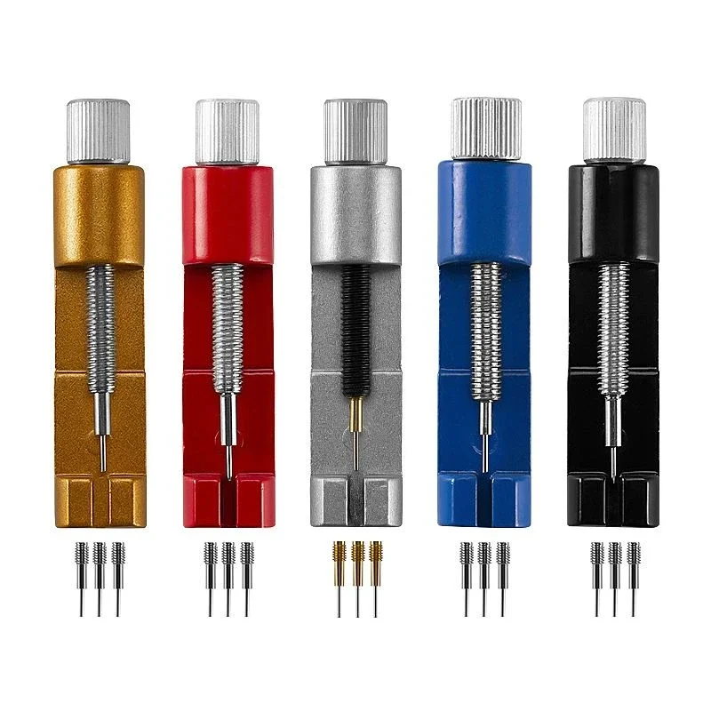 أداة ضبط حزام الساعة أداة إصلاح الساعة مع مزيل أداة ربط السوار وسوار الساعة سهل ضبط المزيل #3