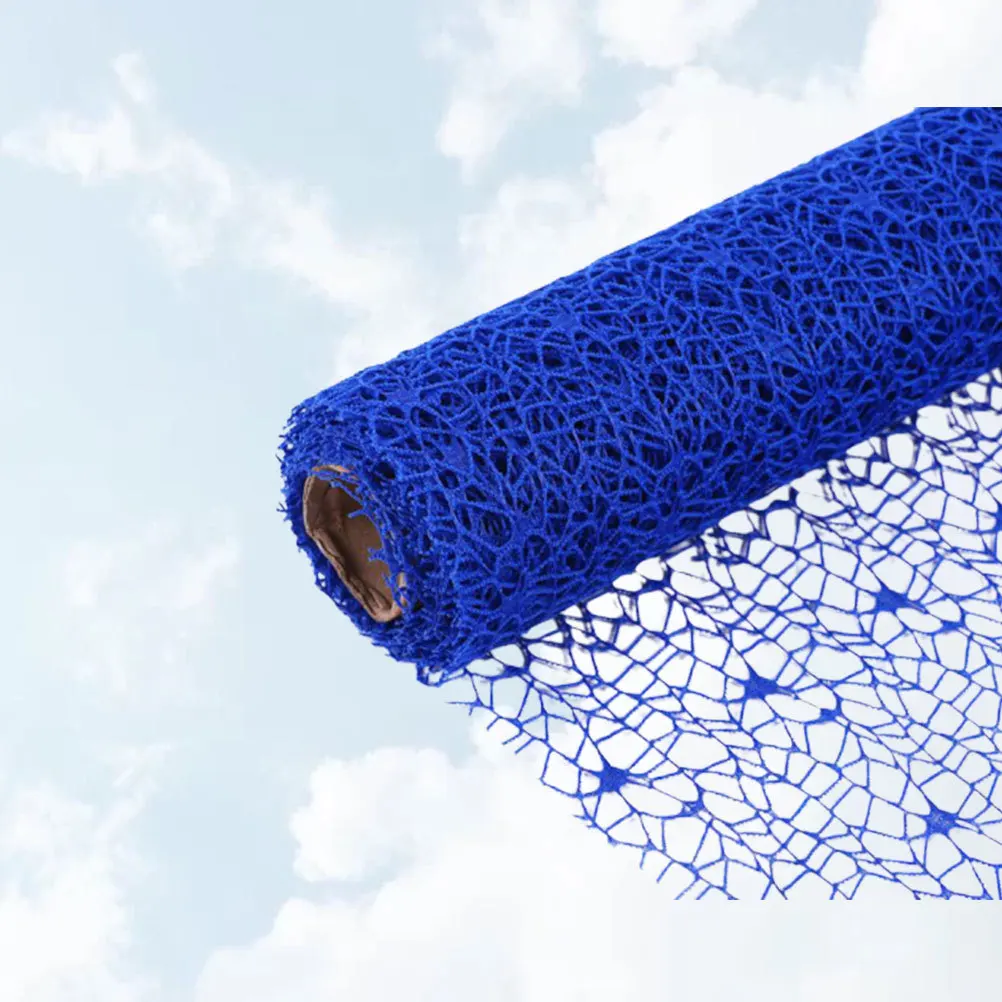 

DIY Kids Hanging Gauze Roll Bright Color Jacquard Net Charm Door Curtain Background Layout Mesh Gauze Pendant Flower Packaging