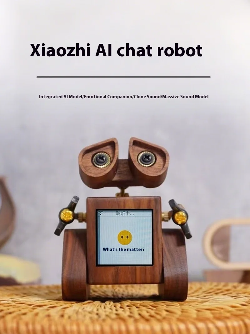 Xiaozhi Ai 장난감 콩 롤빵 Deepseek 로봇 스피커 데스크탑 인공 지능 음성 대화 채팅 동반자
