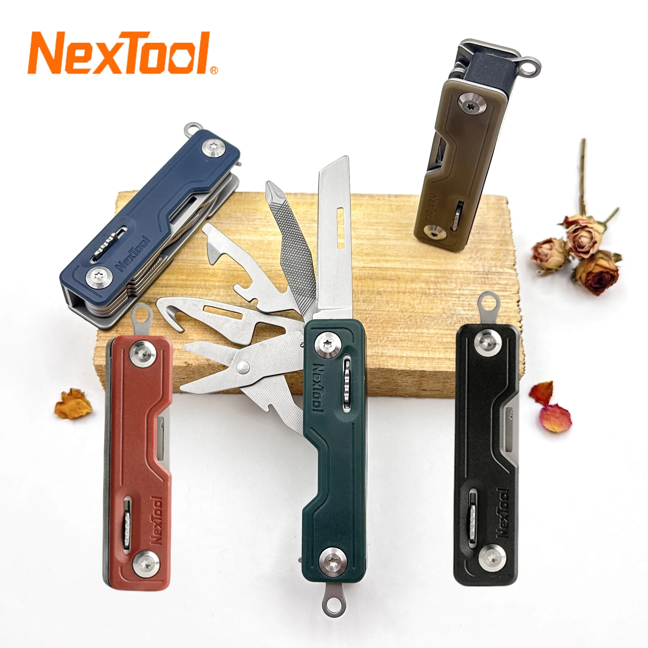 

Nextool Multi-Functional Tool 10-IN-1 Mini Portable Tool Knife Household Life Outdoor Folding Knife Pliers Scissors Screwdriver
