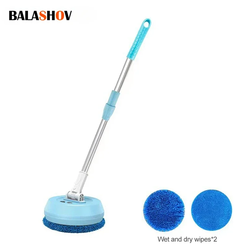 Wireless Electric Water Mop Cleaning Machine Automatic Wet Cleaner 2 in 1 Car Glass Ceiling Doors Windows Home Floor Mops