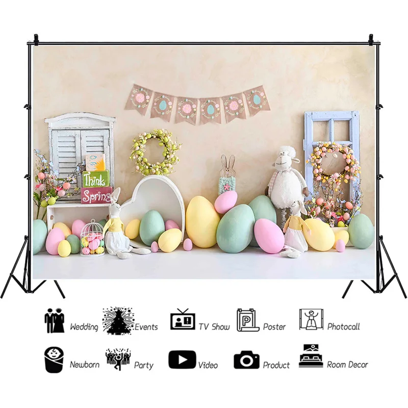 

SHUOZHIKE Christmas Tree Window Candy Photography Backdrop Birthday Baby Snowman Cinema Pine Easter Day Background Prop MJ-06