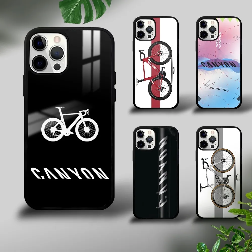 C-Canyon Bicycles Phone Case For iPhone 16 15 14 13 12 11 Pro Xs Max Mini Plus Celulares Hard Funda