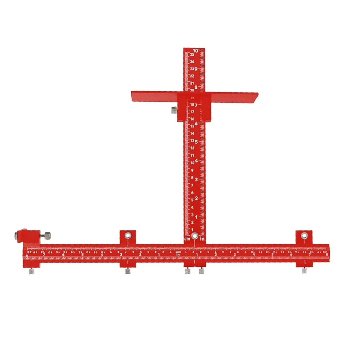 

A66Z Handle Punch Locator Adjustable Cabinet Hardware Jig Cabinet Door Handle Positioning Punch Handle Drill Guide Locator,C