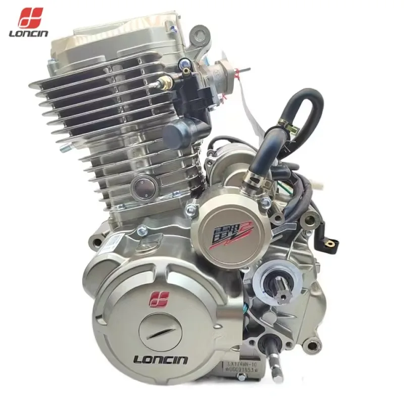 

Wholesale Water-Cooled 4-Stroke Loncin 300cc Moto rcycle Engine Tricycle Spare Parts CG300cc Singe Cylinder Electrical KickStart