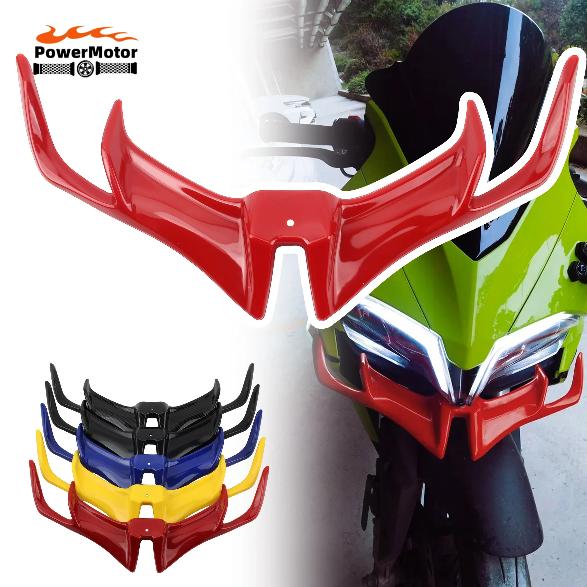 

Universal Motorcycle Front Fairing Winglet Wing Guard Cover for Yamaha YZF R15 YZFR15 2017-2020 Y2K Accessory Part