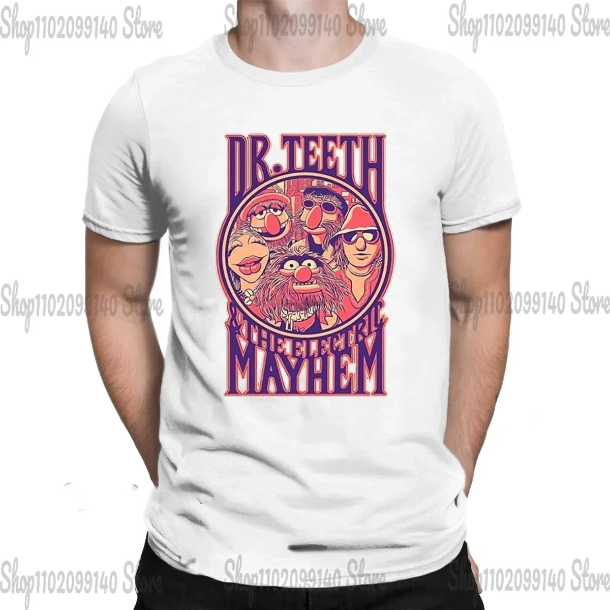 T-Shirts The Muppet Shirt Dr.Teeth and Electric Mayhem T-Shirt Gift