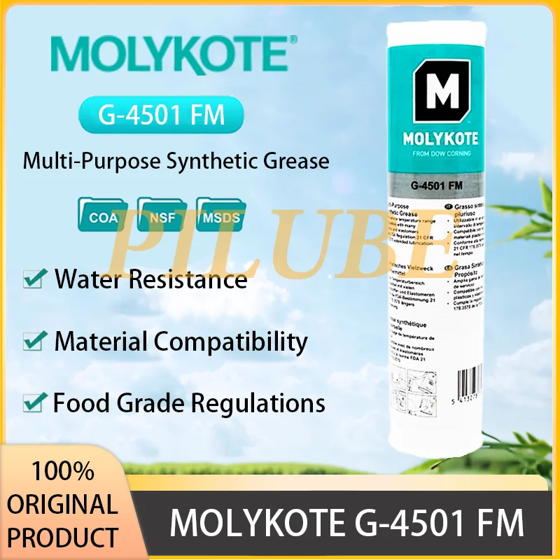 

MOLYKOTE G-4501 FM Grease White Food Grade Synthetic Grease for Safe Lubrication in Food Processing Equipment Original Product