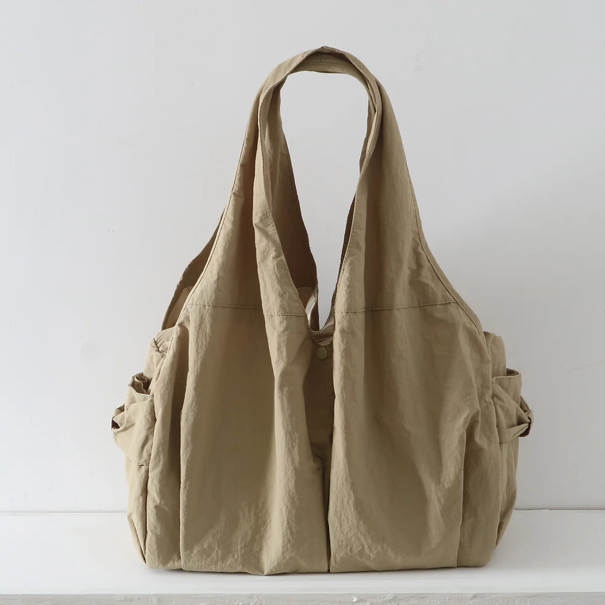 

New Fashionable Nylon Fabric Organic Cotton Japanese Simple Leisure Versatile Large Capacity Single Shoulder Women's Bag Trendy