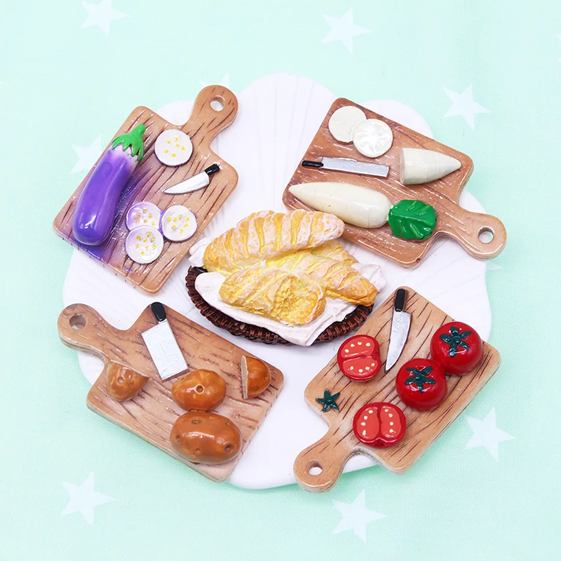 1/4Pcs Cute Strong Magnetic Tomato Potato Eggplant Radish Vegetable Board Resin Fridge Magnets for Refrigerator Traceless Decor