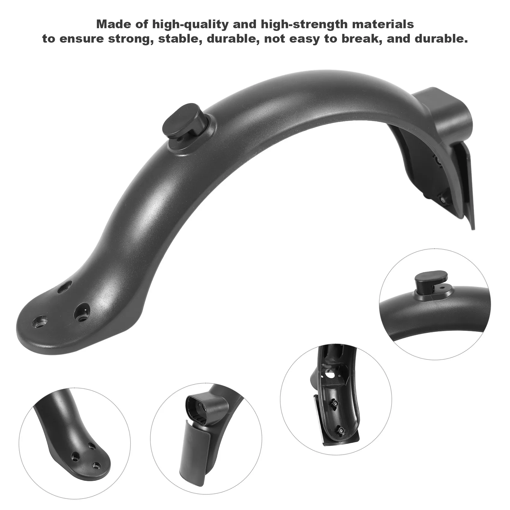 

NEW HOT In Stock-Electric Scooter Fender Kite Scooter Rear Mudguard With Rear Light For Upgraded M365 Pro Pro 2 1S