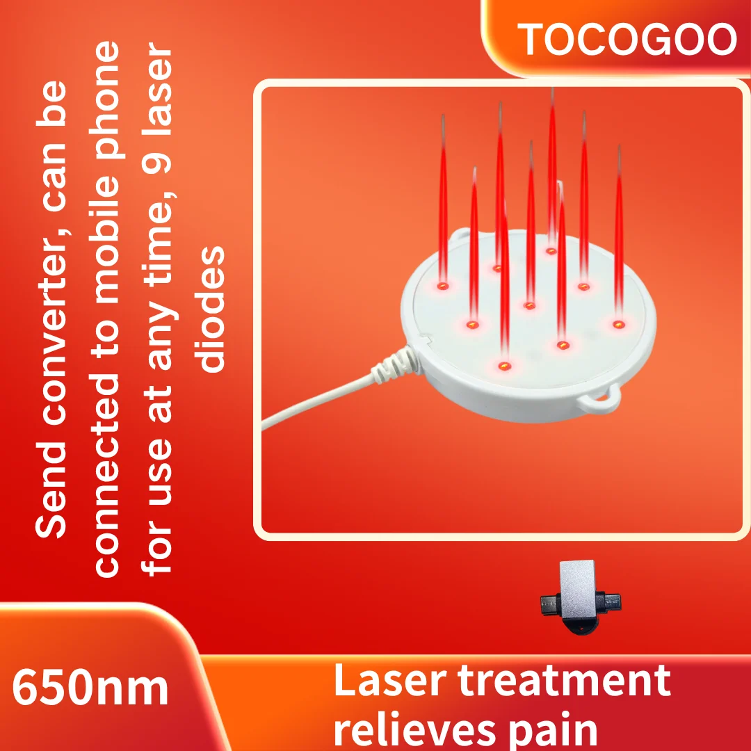 

Portable infrared 650nm laser treatment to get rid of the pain of internal rheumatoid arthritis, a birthday gift for the elders