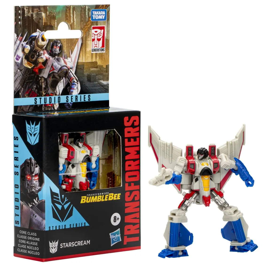 

[pre-order] Hasbro Transformers Studio Series: Core Transformers: Bumblebee Starscream Model Toy Anime Gift Action Figures