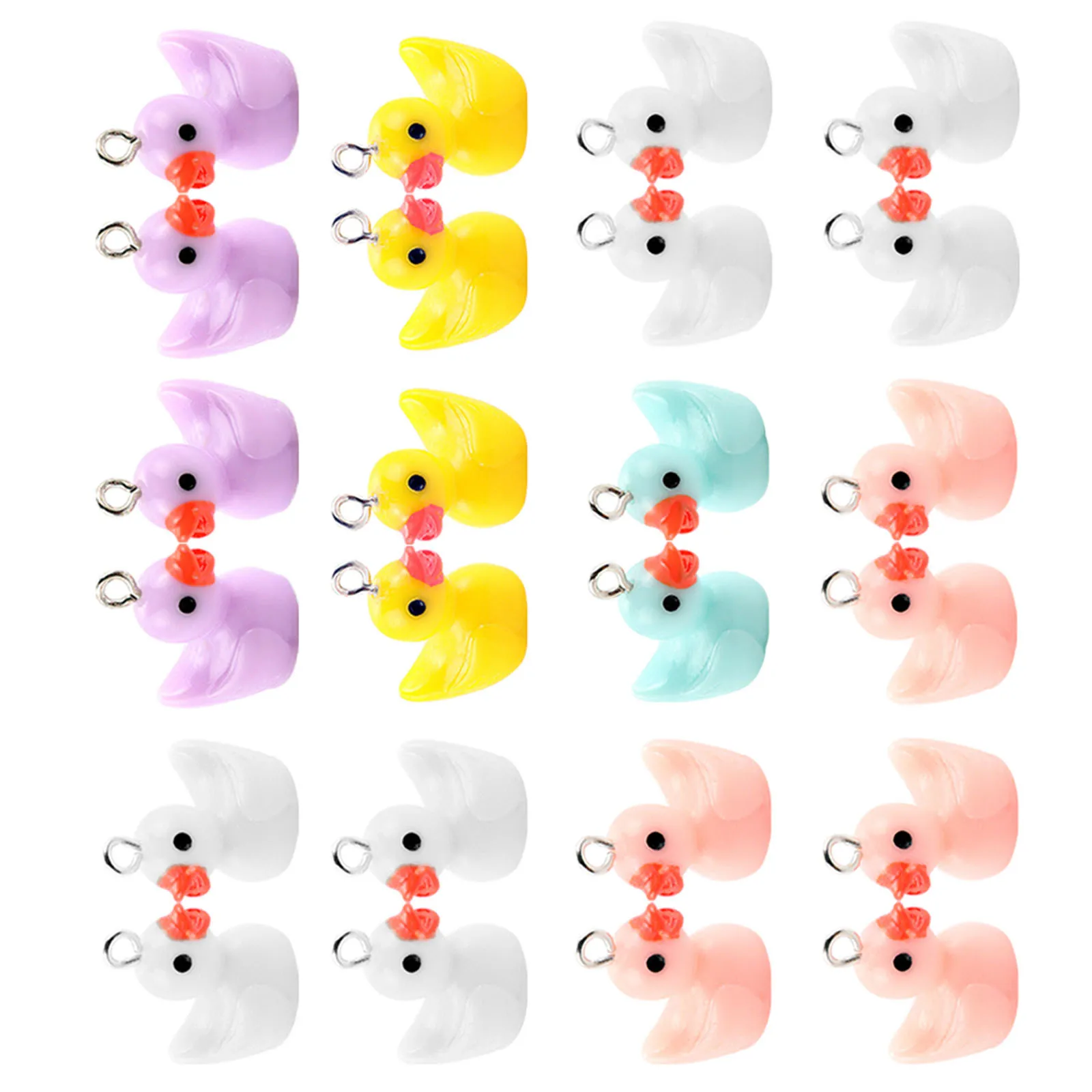 30Pcs Resin Pendant Charms for DIY Hanging Decor Jewelry Making Necklace Earrings Bracelet Creative Ornaments Charms