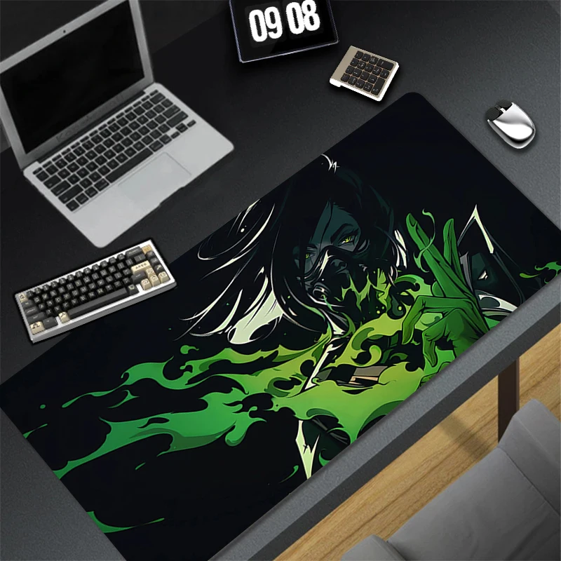 Pattern Game Mousepad Pad V-valorant Viper Rubber Mouse Mat Desk Gaming Non Slip Table Mat Gamer Cabinet Mousepad Keyboard Pad