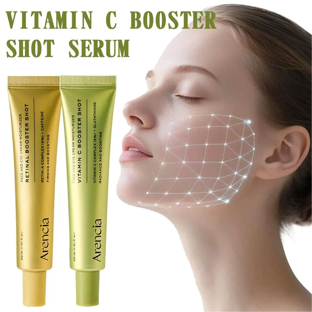 30ml Arencia Retinol Anti-aging Face Cream Booster Shot Tightening Brightening Light Lines Strengthen Skin Barrier Skin Care