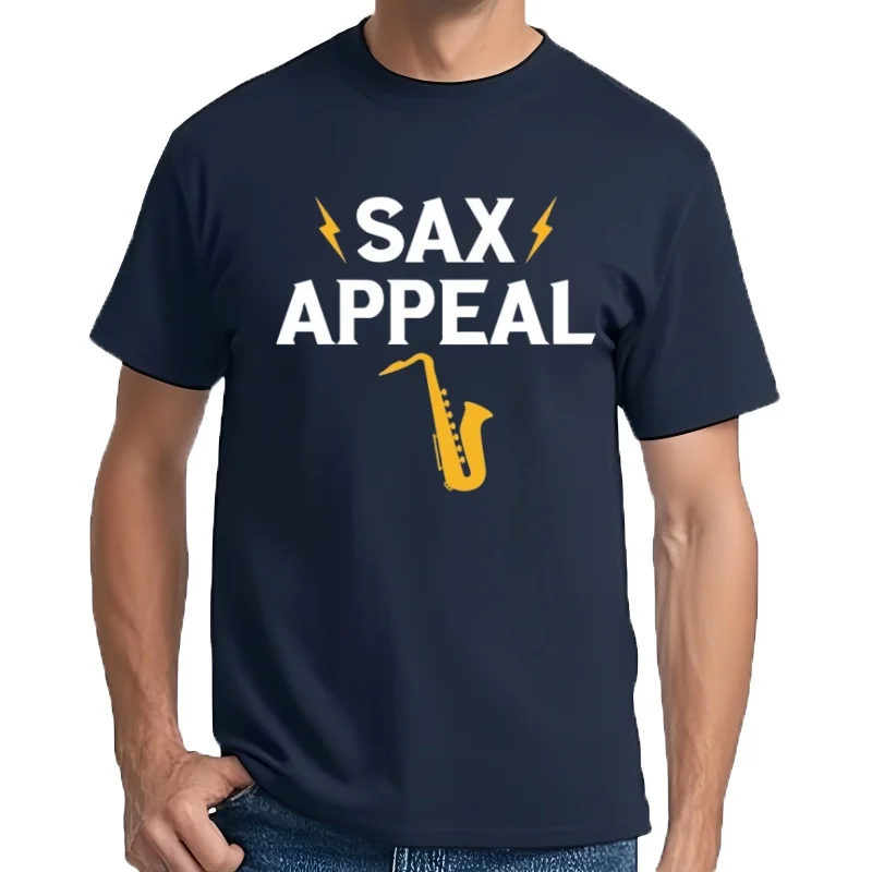 Camiseta Ive Got Sax Appeal, camisetas de algodón puro, Idea de regalo, camisetas y camisetas de manga corta, camiseta