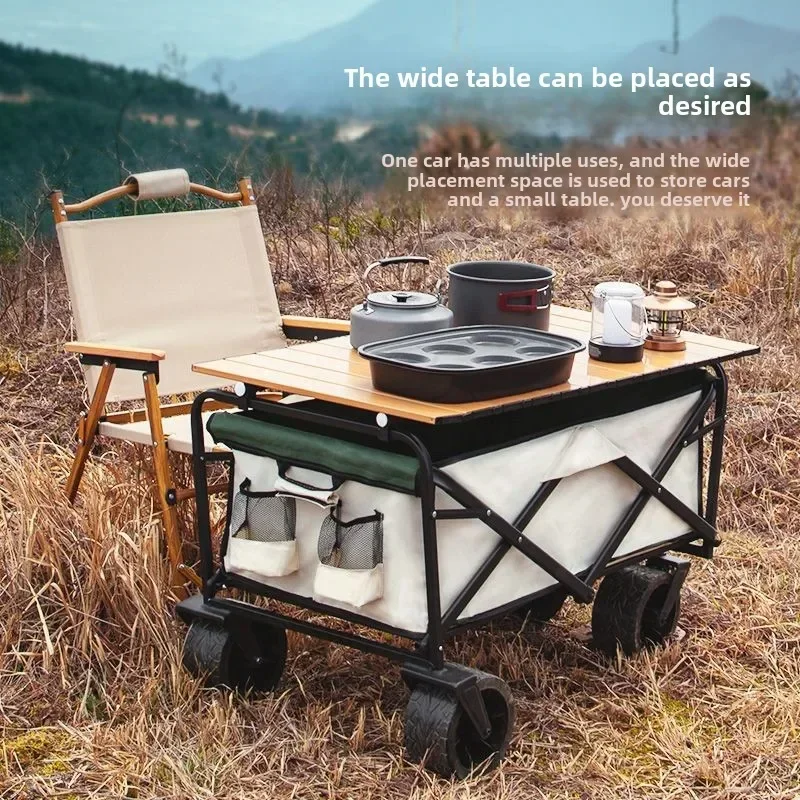 new-camper-outdoor-foldable-cart-portable-stall-sm-all-trailer-camp-ing-hand-pull-cart-picnic-camp-cart-portable
