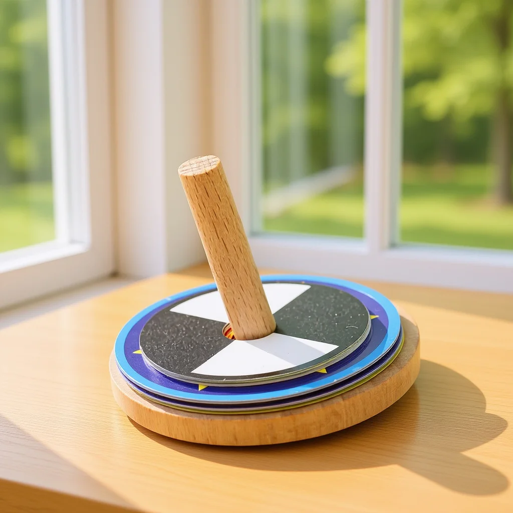 

1Set Wood Gyroscope Colorful Peg-Top DIY Painting Kids Coordination Development Natural Wooden Spinning Outdoor Game