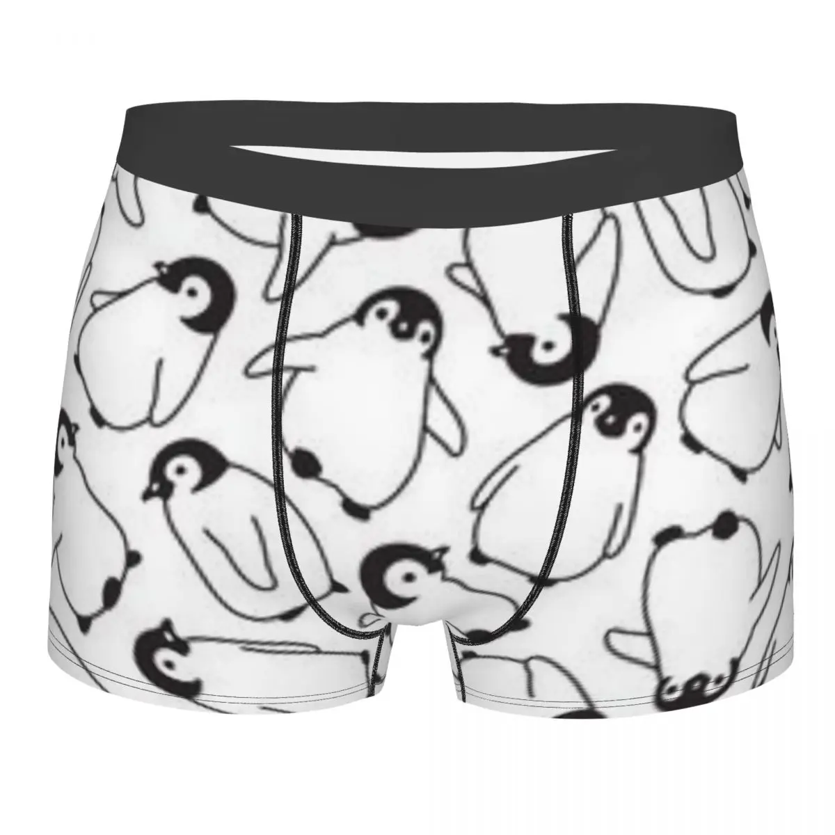 

Underwear Men Boxers Penguin Print Boxer Underwear Male Underpant Boxershort Homme