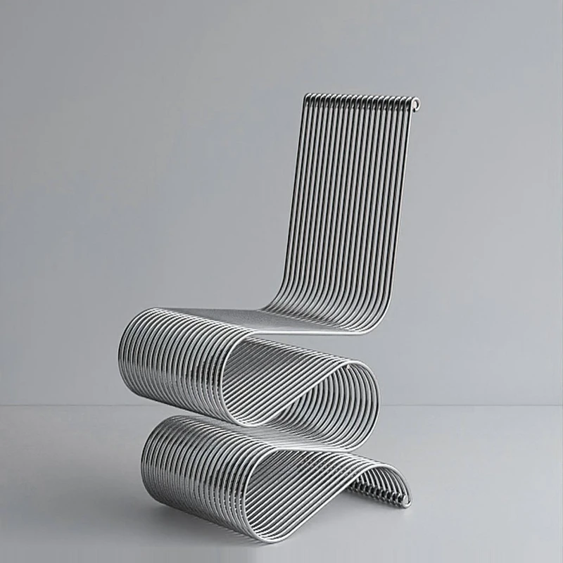 

Line metal chair